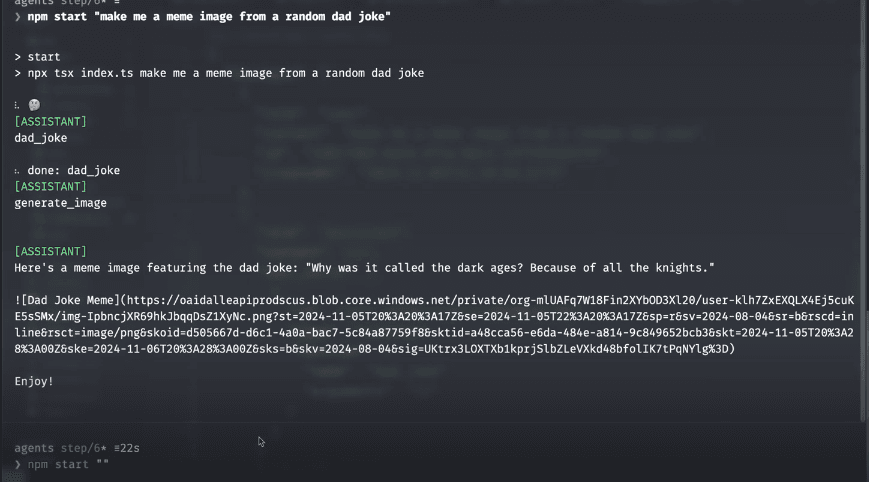AI-Agent project screenshot
